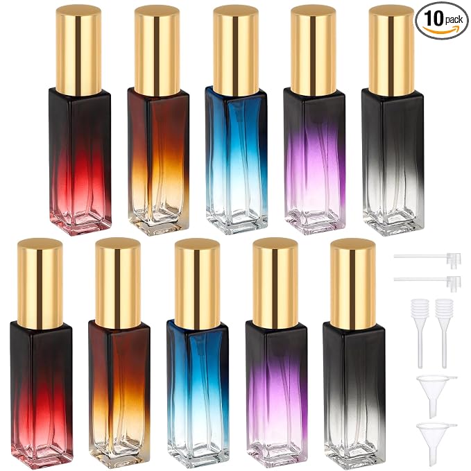 Amber Blue Red Purple Black
