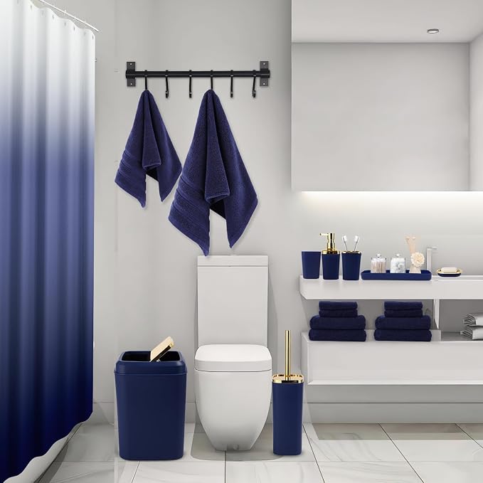 Navy Blue and Gold