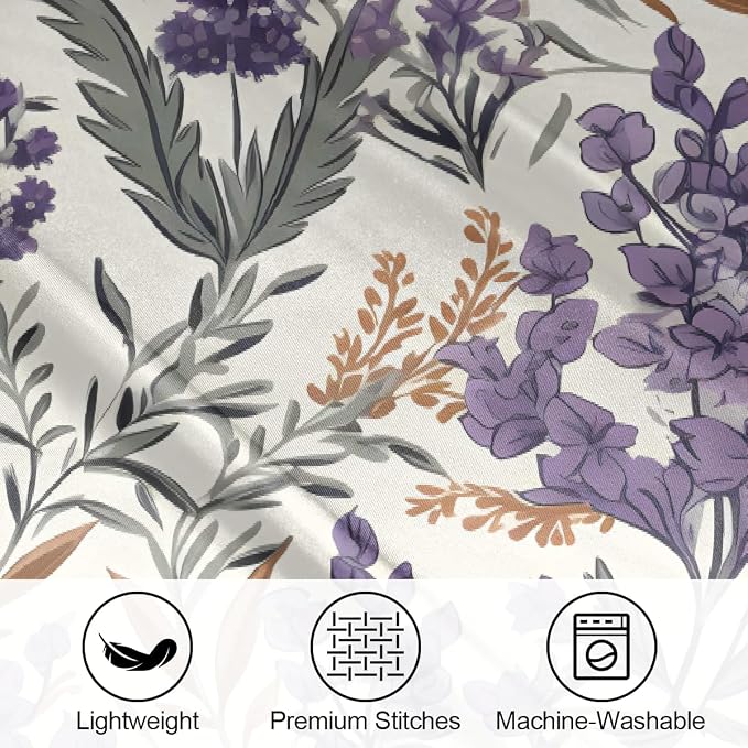Purple Floral Plant