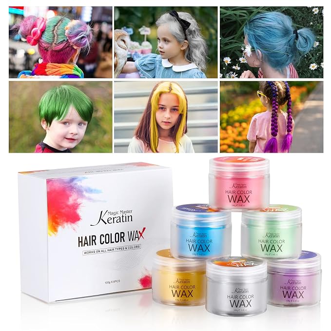 6 colors (Blue+Gold+Gray+Pink+Purple+Green)