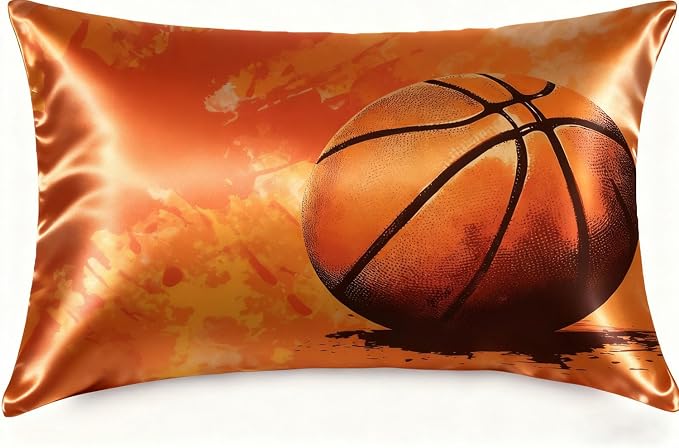 Orange and Yellow Basketball