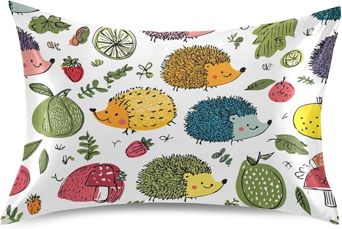 Colorful Doodle Hedgehogs