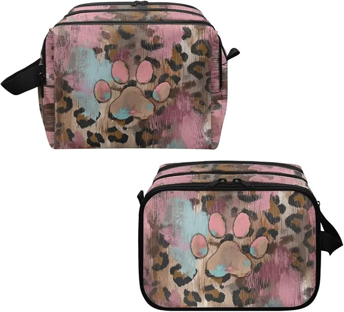 Dog Paw Leopard Print
