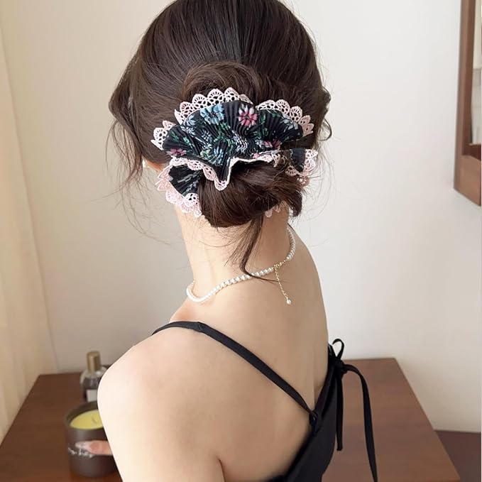 Floral-Navy+Green+Black