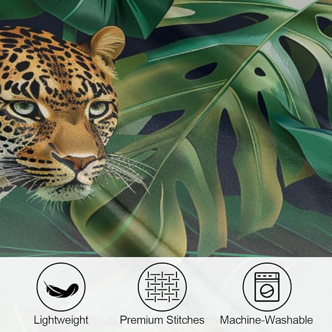 Leopard Palm Leaves