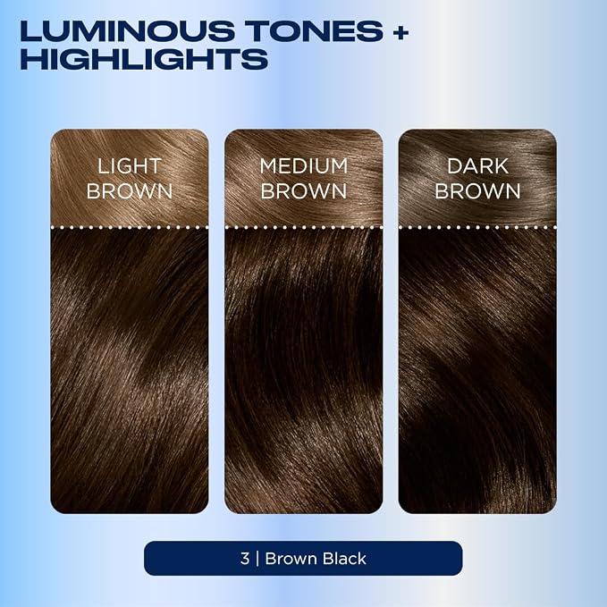 3 Brown Black