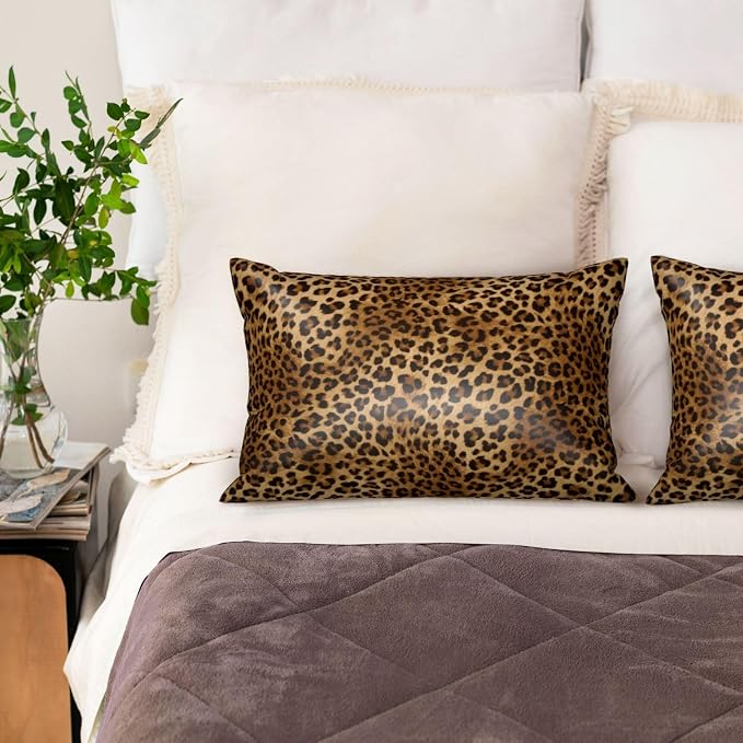 Abstract Brown Leopard
