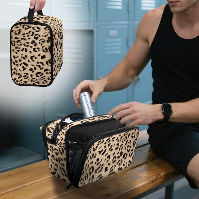 Brown Leopard Print