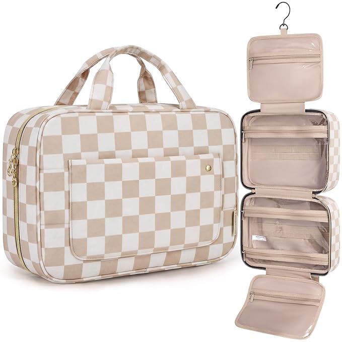 Khaki Checkerboard