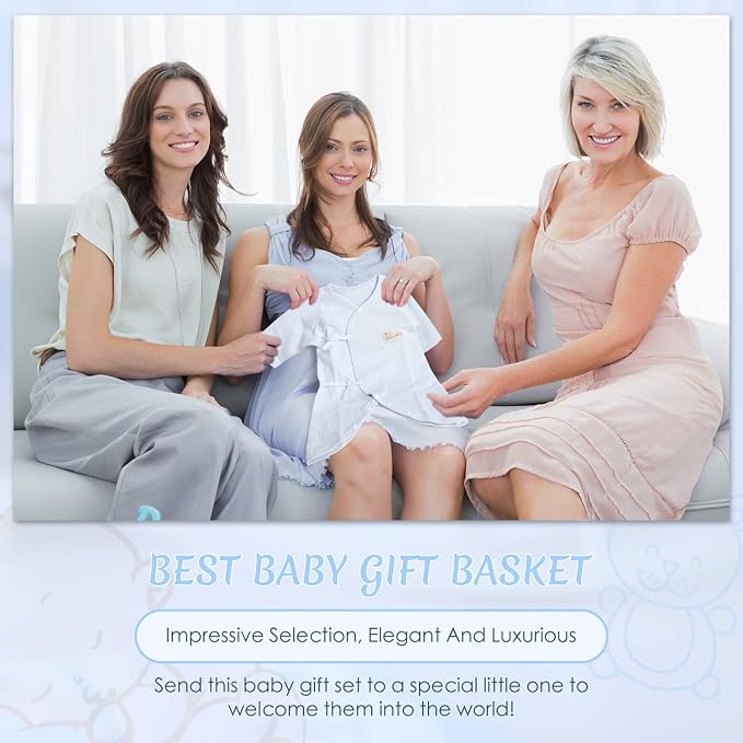 Bear Baby Gift Set Blue