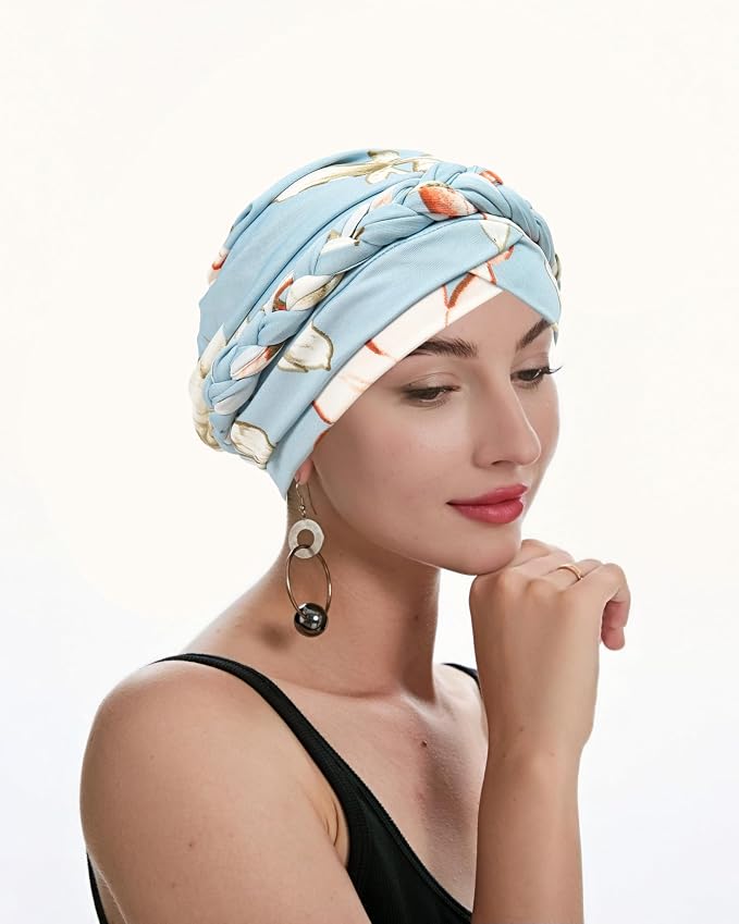 Braid Floral Light Blue