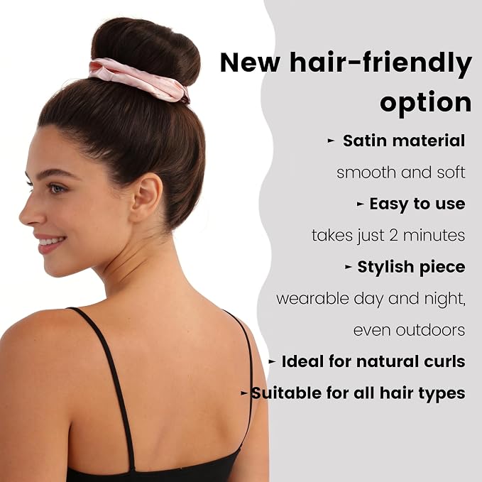 hair curler-2 Pink+Grey