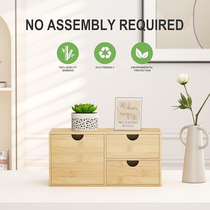 Natural-3 Drawers Left Right