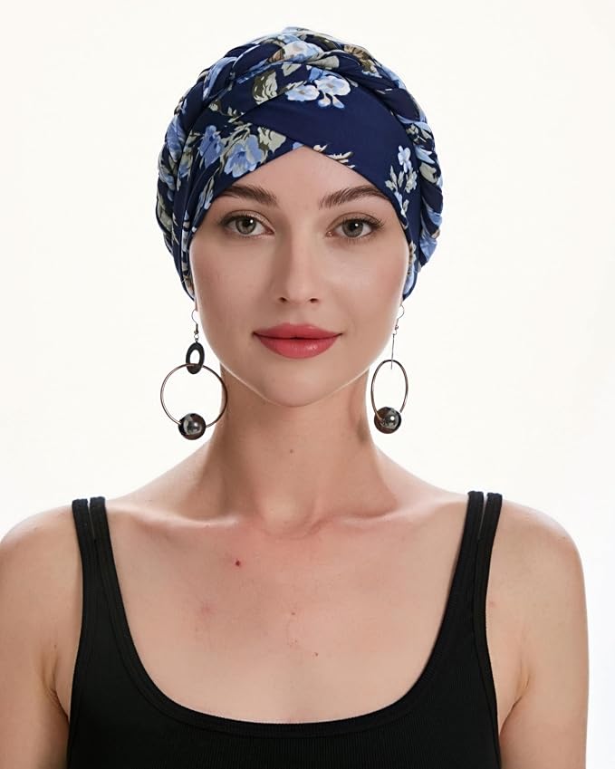 Braid Floral Navy