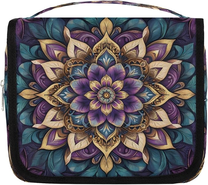 Z Purple Abstract Mandala