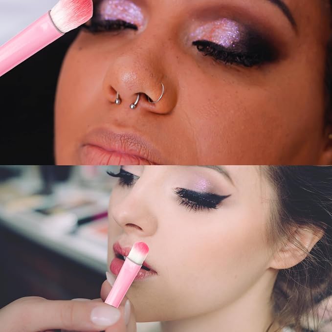pink brush set