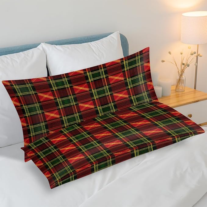 Red Green Black Tartan