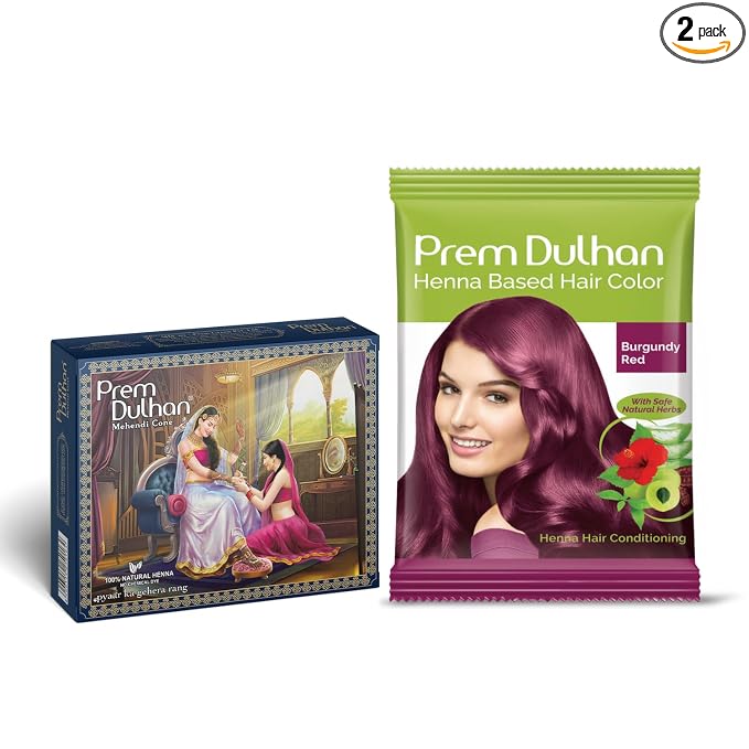 Burgundy Hair Color (Blue Box Cone)