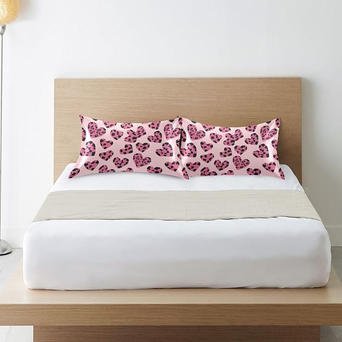 Heart Leopard Print