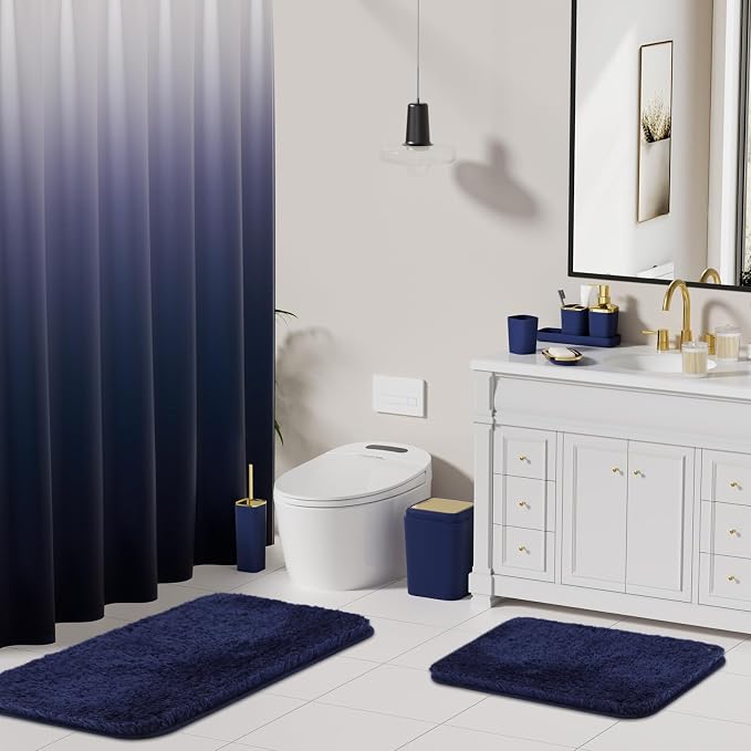 Navy Blue and Gold