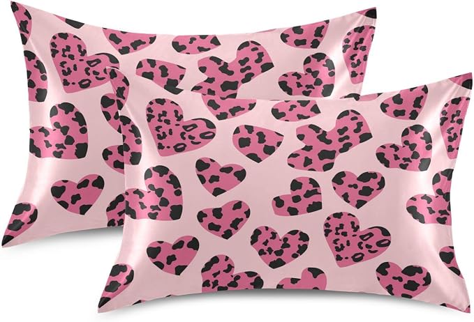 Heart Leopard Print