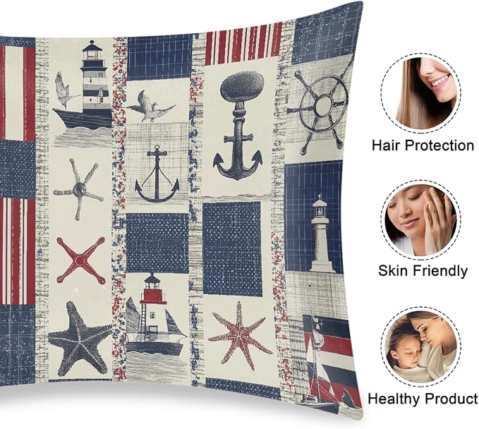 Patchwork Nautical Compass