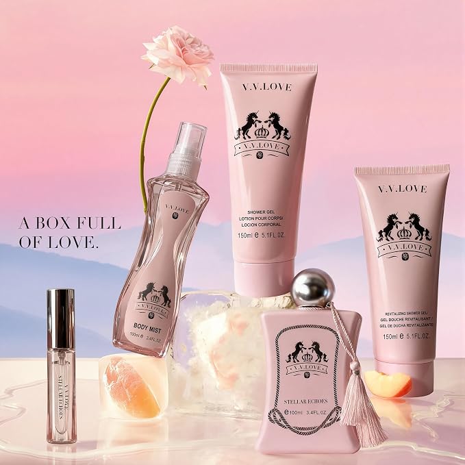 Pink-Estellar Echoes 5Pcs Floral,Fruity
