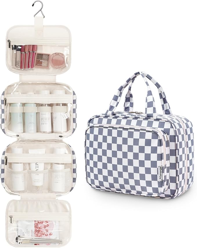 B-Grayish Blue Checkerboard