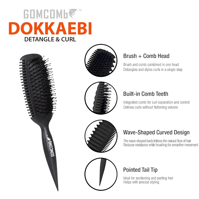 Black - Nylon Bristles