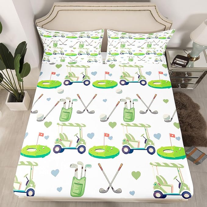 Golf Green White