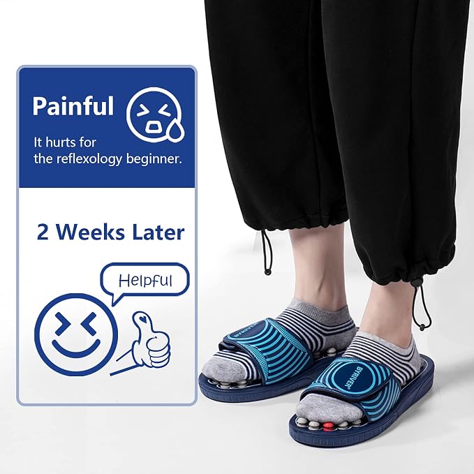 Blue Spring Slippers