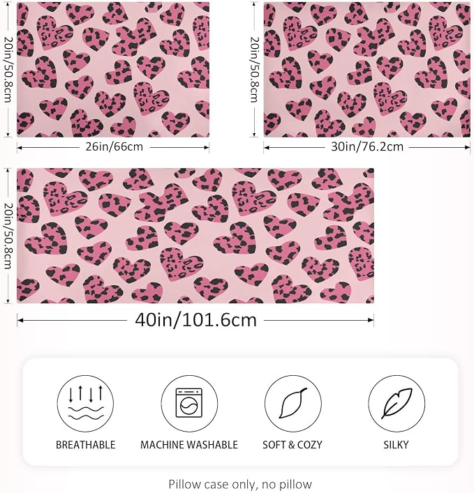 Heart Leopard Print