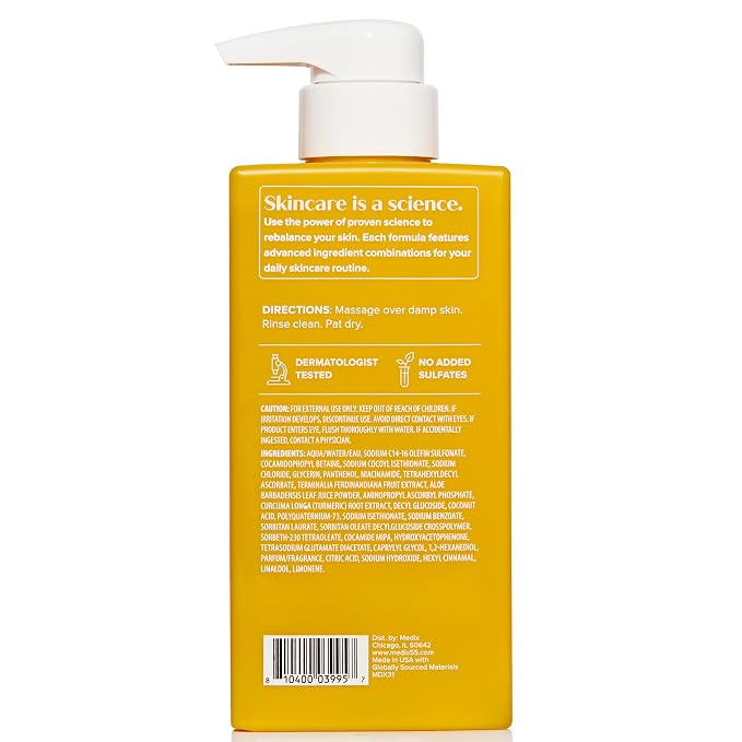 Radiant Glow Citrus Body Wash Gel