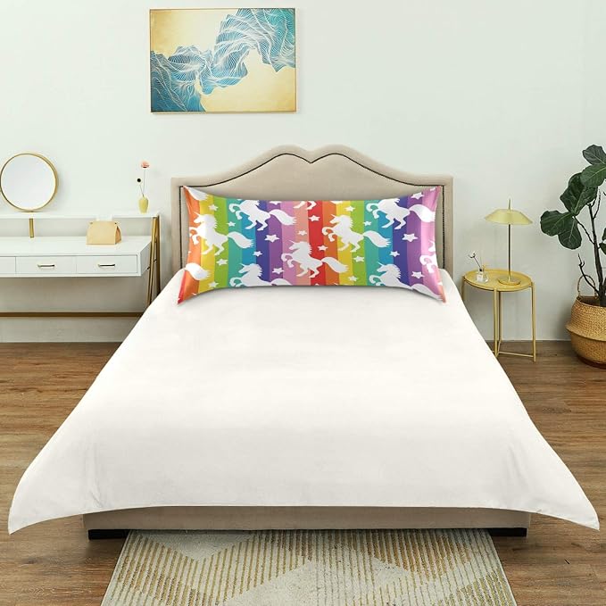 Rainbow Stripe Unicorn Star