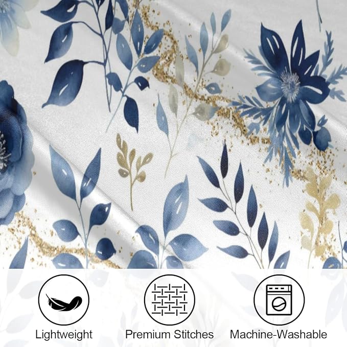 Blue Flower Leaf