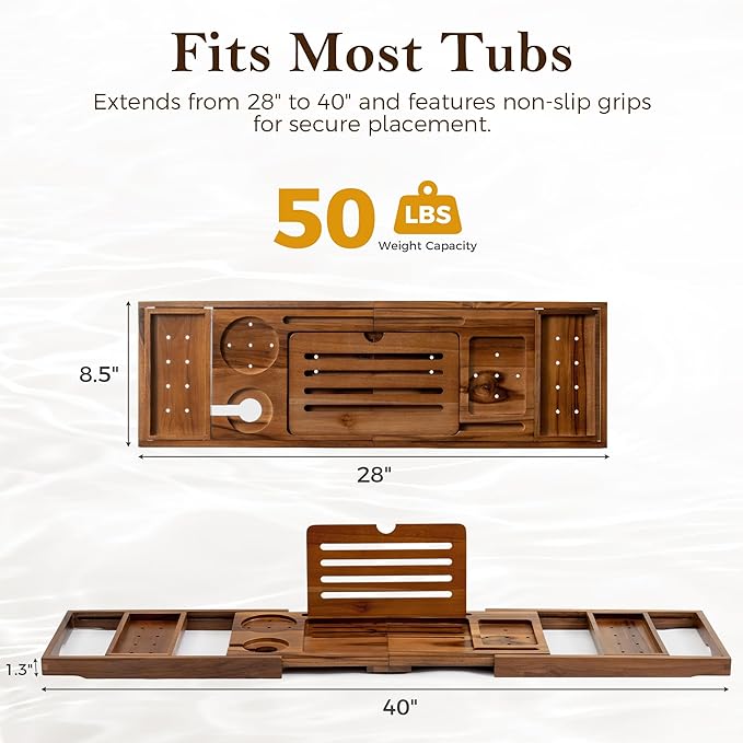 Light Walnut - Solid Teak Wood