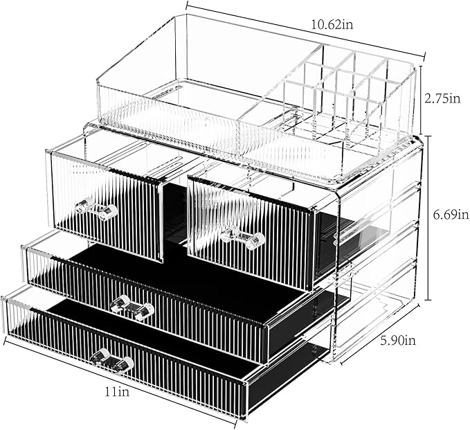 (2 Base, 2 Drawers) with Top
