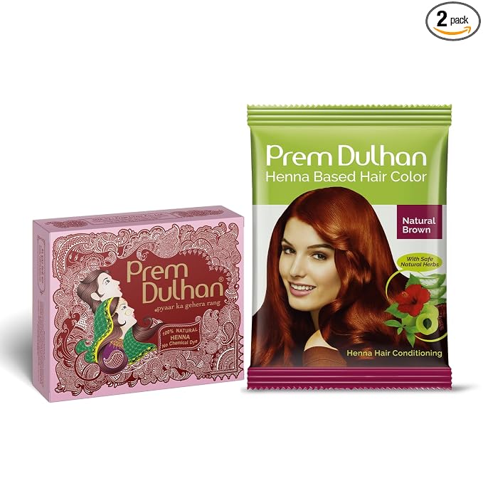 Natural Brown Hair Color (Pink Box Cone)
