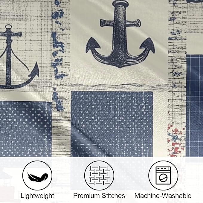 Patchwork Nautical Compass