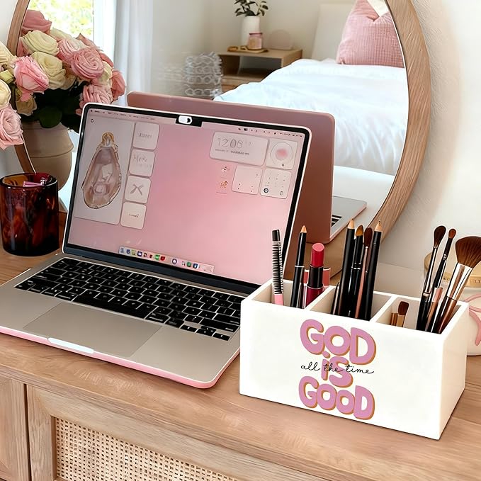 01-Pink Christian Pen Holder(7)