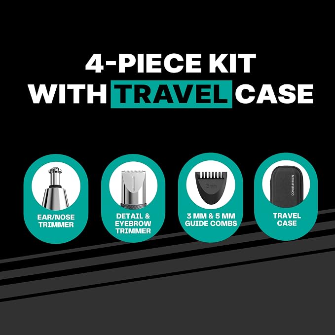 Men's: Multi Attachment Heads + Storage Case