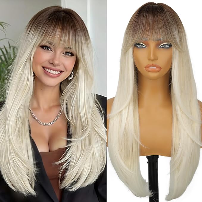 dark root beige blonde
