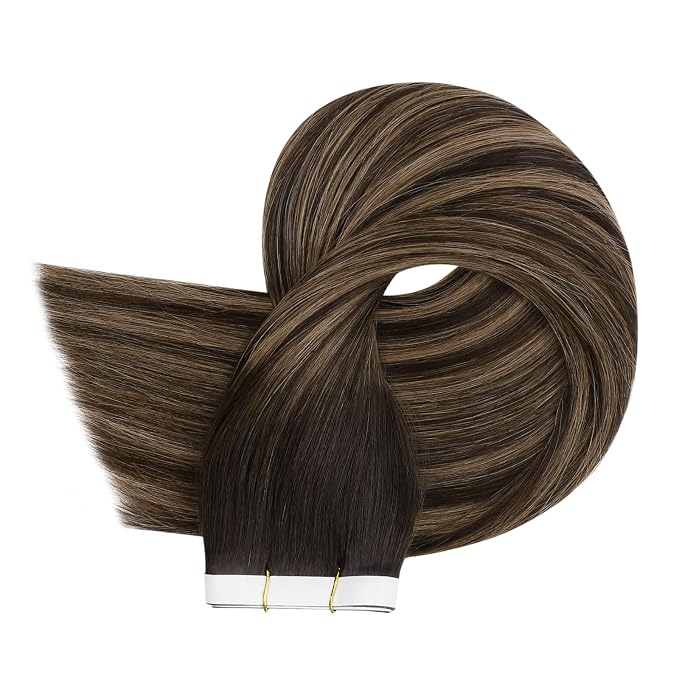 #2/8/2 Dark Brown to Ash Brown and Dark Brown