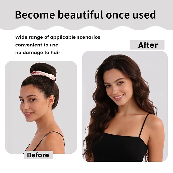 hair curler-2 Pink+Grey