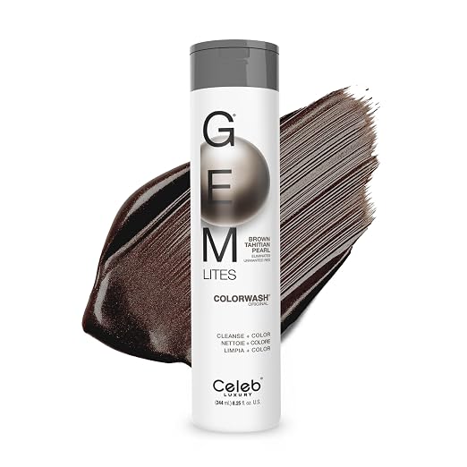 Gem Lites Brown Tahitian Pearl Colorwash