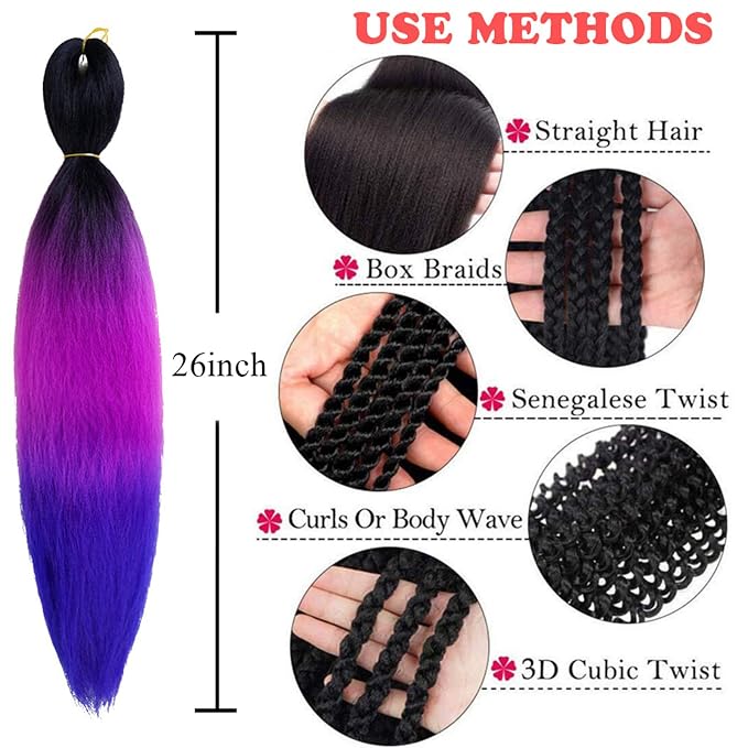 Black/Purple/Blue