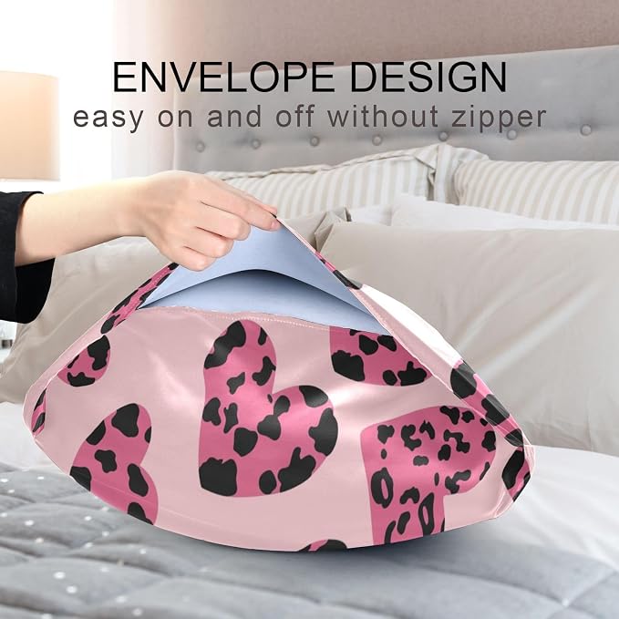 Heart Leopard Print