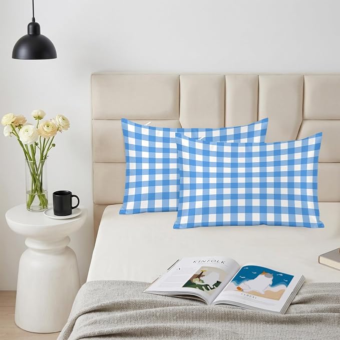 Blue, Azure, White