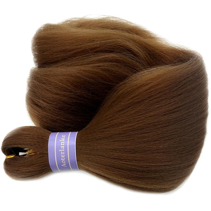 Ash Brown Braiding Hair Pre Stretched