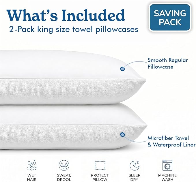 2pc King White